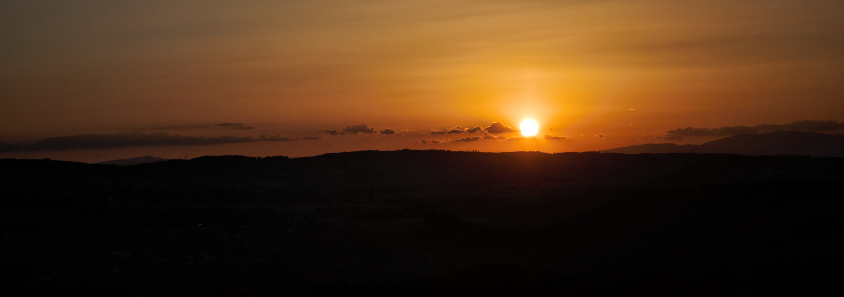 Coucher de soleil gros de Vaud