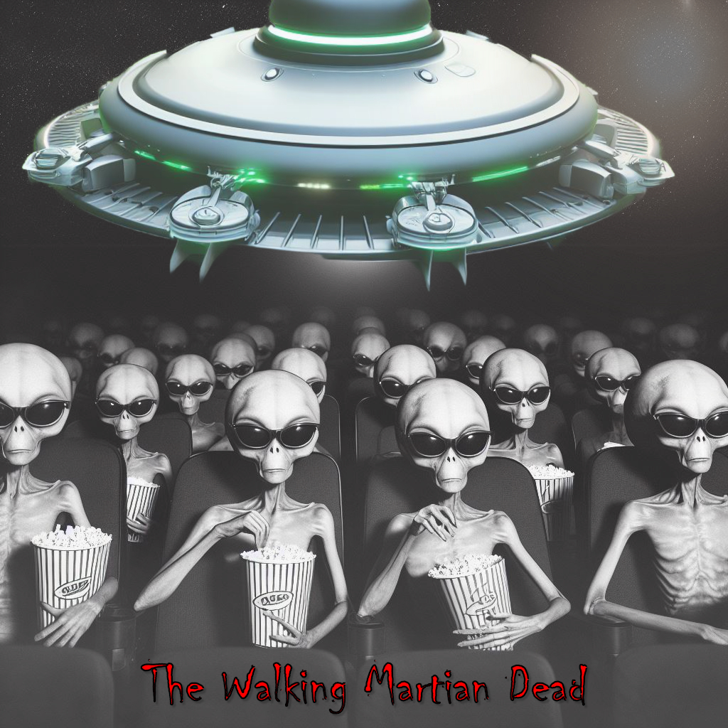 Art numérique Alien vous observe